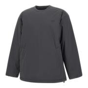 Ultra-Soft Teknisk Nylon Sweatshirt Sort