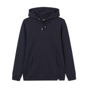 Tonal Hoodie i Mørkeblå