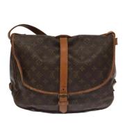 Pre-owned Canvas louis-vuitton-tasker