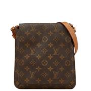 Pre-owned Canvas louis-vuitton-tasker