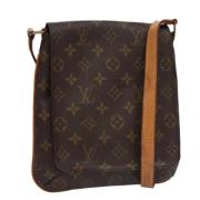 Pre-owned Canvas louis-vuitton-tasker