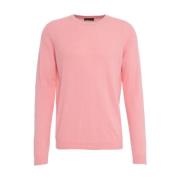 Luksuriøs Crewneck Strik Rose SS25