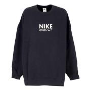 Oversized Crewneck Sweatshirt Fleece