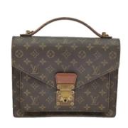 Pre-owned Canvas louis-vuitton-tasker