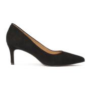 Suede minimalistiske pumps