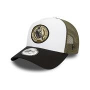 Hvid/Grøn Moto Guzzi Trucker Hat