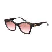 Butterfly Style Acetat Solbriller