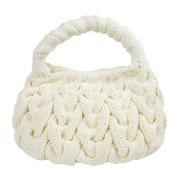 Stilfuld Cable Knit Taske