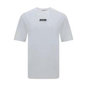 Kontrast Logo Bomuld T-Shirt Regular Fit