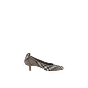 Asymmetriske Check Pumps med Kitten Heel