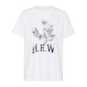 Boxy Tee Top Bright White