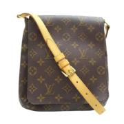 Pre-owned Canvas louis-vuitton-tasker