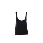 Sort Uld Blandings Tank Top