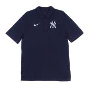 MLB Logo Polo Skjorte Midnatsblå