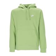 Grøn Fleece Hoodie Langærmet Sweatshirt