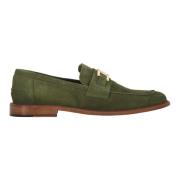 Suede Kalveskind Penny Bar Loafers