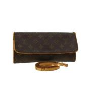 Pre-owned Canvas louis-vuitton-tasker