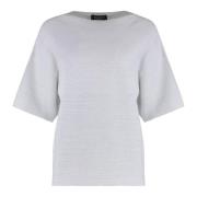 Lurex Strik Short Sleeve Sweater