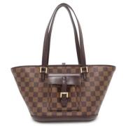 Pre-owned Canvas louis-vuitton-tasker