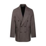 Linned Tobak Blazer