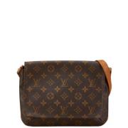 Pre-owned Canvas louis-vuitton-tasker