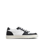 Panel Leather Sneakers