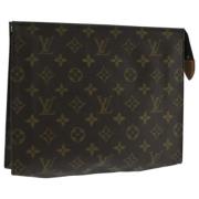 Pre-owned Canvas louis-vuitton-tasker