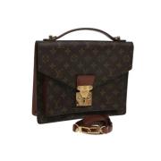 Pre-owned Canvas louis-vuitton-tasker