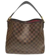 Pre-owned Canvas louis-vuitton-tasker