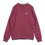 Burgundy Low Logo Crewneck Sweatshirt