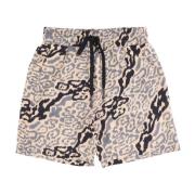 Leopard Shorts til Mænd