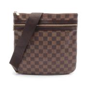 Pre-owned Canvas louis-vuitton-tasker