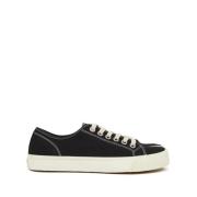 Sort Canvas Tabi Split Toe Sneakers