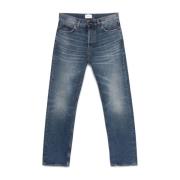 Indigo Blue Straight Jeans