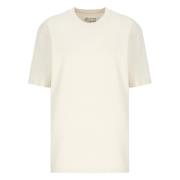 Herre bomulds t-shirt sæt i beige