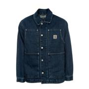 Dobbelt Front Denim Jakke