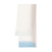 Elegant Sky Blue Cashmere Scarf