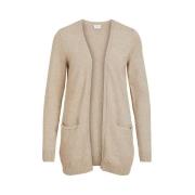 Beige Strik Cardigan Efterår/Vinter Kollektion