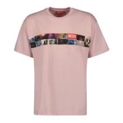 Rosa Bomuld T-Boxty T-shirt