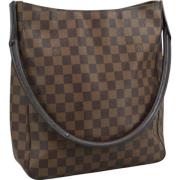 Pre-owned Canvas louis-vuitton-tasker