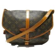 Pre-owned Canvas louis-vuitton-tasker