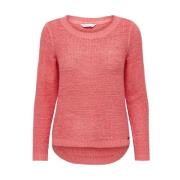 Elegant Strikket Pullover Sweater