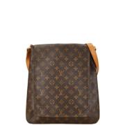 Pre-owned Canvas louis-vuitton-tasker