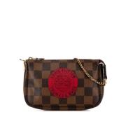 Pre-owned Canvas louis-vuitton-tasker