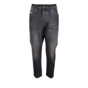 Stilfulde Zip Jeans med Lommer