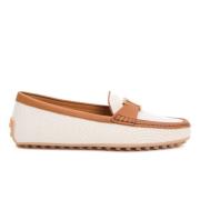 Elegant Bianco Loafer Sko