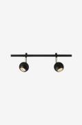 Markslöjd - Spot Expand 50 cm Rund - Sort - Spotlights - - Homeroom