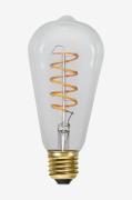 LED-pære E27 ST64 Decoled Spiral Clear 3-step memory