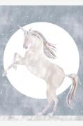 Pelcasa - Plakat Rising Unicorn - Beige - Posters - - Homeroom