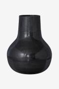 BePureHome - Vase i sort metal, Metal XL - Sort - Urtepotteskjulere & ...